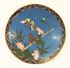 Picture of Japanese Meiji period Cloisonne plate