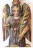 Picture of 1700's polychrome painted religious carving