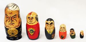 Picture of Russian 1990's Political nesting doll