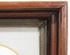 Picture of Pair of Victorian prints in solid wood mahogany frames