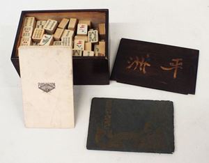 Picture of 1923 Chinese Pung-Chow Mah Jong set