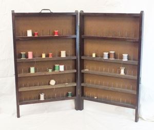 Picture of Arts & Crafts folding spool cabinet