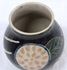 Picture of Nice Glazed pottery vase with enamel 7 1/2" tall, 7" diameter