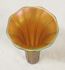 Picture of Art glass Gold Lily iridescent  Favrile Aurene shade