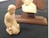 Picture of European Catholic Religious 4 pcs. Carved bone figures Set 