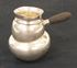 Picture of Gorham sterling silver Art Deco coffee maker and sugar bowl.