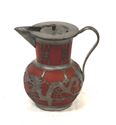 Picture of Chinese Yixing Pottery and pewter teapot TUNG KING SHUN FACTORY