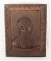 Picture of 1897 bronze portrait  plaque