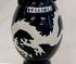 Picture of Chinese glazed vase with dragon