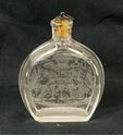 Picture of Engraved Orrefors glass bottle