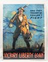 Picture of WWI 1917 Poster "AND THEY THOUGHT WE COULDN'T FIGHT" 