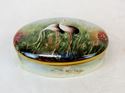 Picture of French hand painted porcelain trinket box
