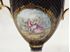 Picture of Roselle Staffordshire urn with lid, hand painted royal scenes
