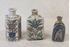 Picture of Lot of 3 Persian pottery bottles / flasks