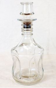Picture of Prohibition Era glass decanter