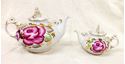 Picture of Pair of Russian USSR porcelain tea pots