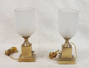 Picture of Pair of Art Deco table lamps by Frederick Cooper