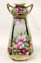 Picture of Nippon Vase 9" tall, 4 1/2" diameter. Marked on the bottom