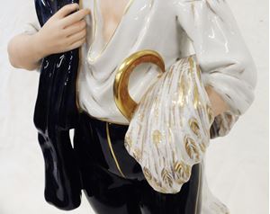 Picture of Royal Dux Boy and Girlfigurines/ sculptures 