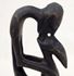 Picture of "The Kiss" African carved sculpture