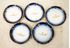 Picture of Lot of 5 Continental saucers